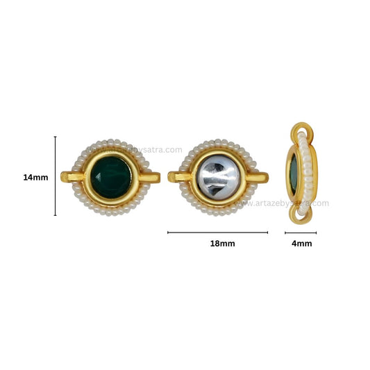 Meenakari Combo Packs | Size : 18mm | Qty : 10pcs (all color 2pcs) | C-257a