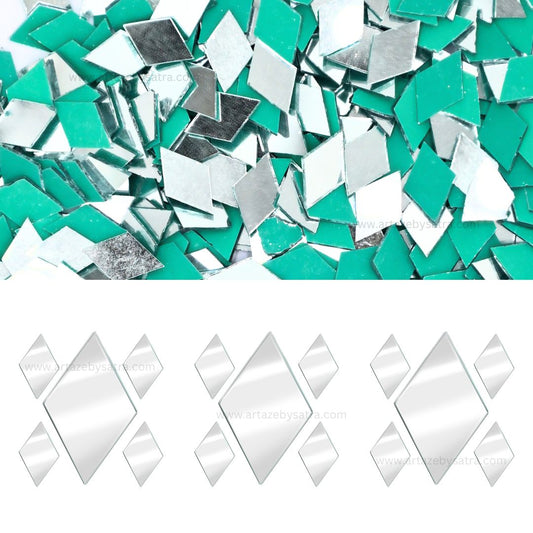 Diamond Shape Mirror | Qty : 200grms | M05