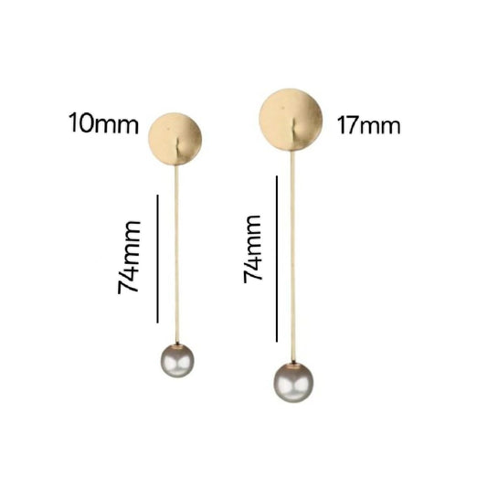 Pearl Lapel Pin | Qty : 10pcs | BF112