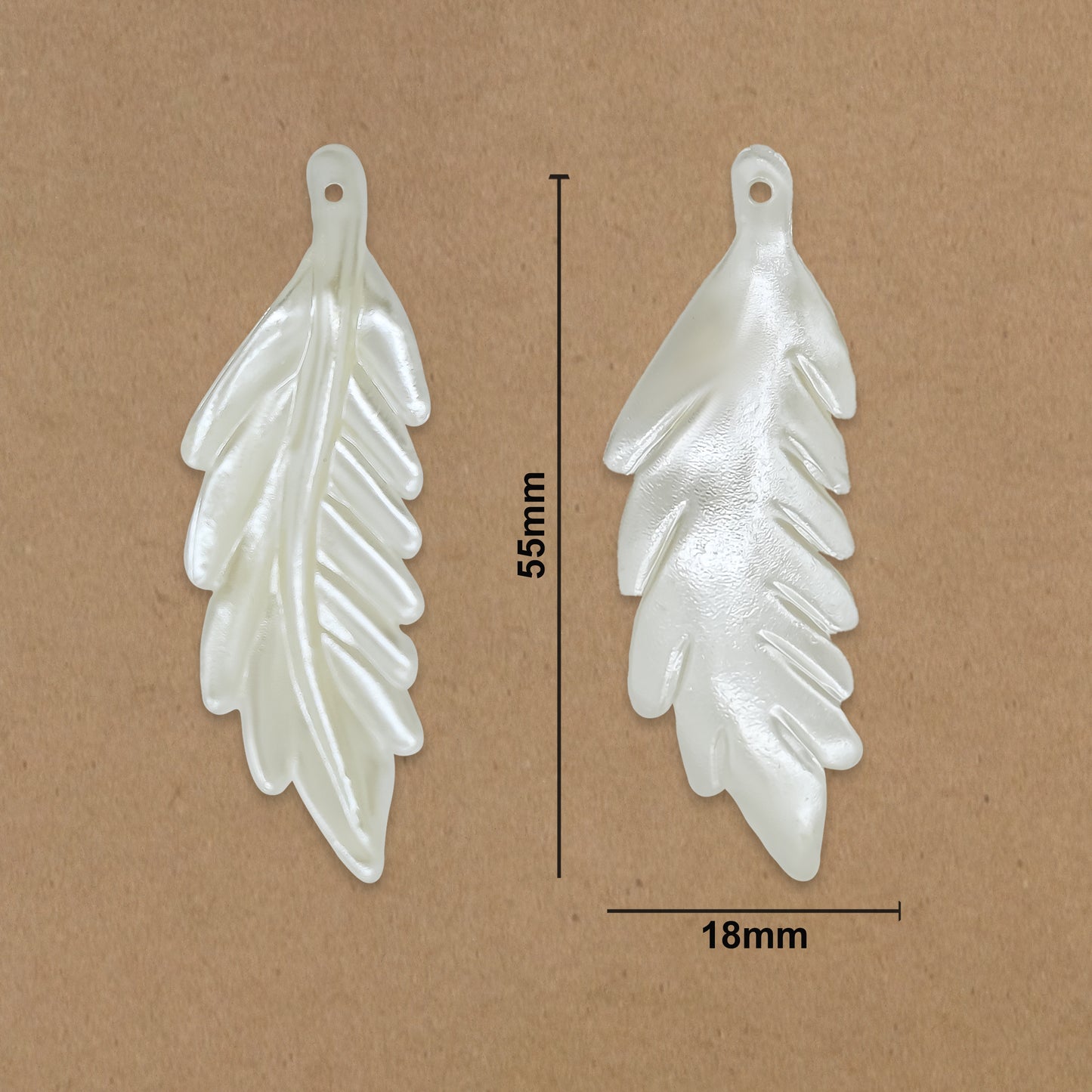 Plastic Pearl Leaf| Size : 55mm | Qty : 500g | PPB73