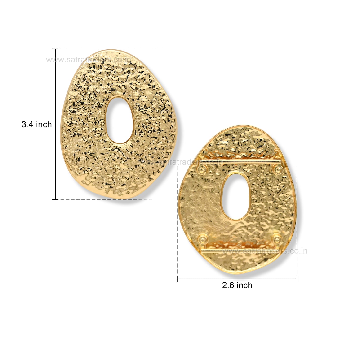 Statement Garment & Scarf Slider | Qty : 2pcs