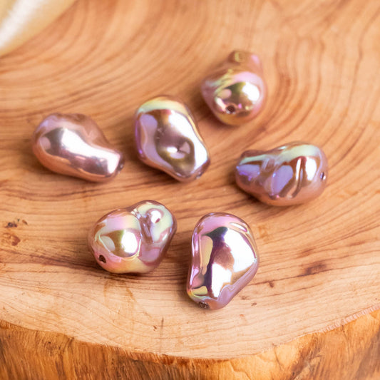 Uncut Beads | Size : 15mm | Qty : 10pcs | UC24
