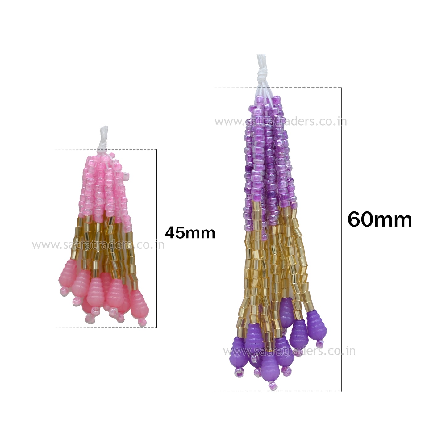 Seed Bead Tassel | Qty : 10pcs | T16