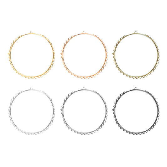 Earring Base 35 Naka Bali | Size : 68mm | Qty : 10pcs | EF82