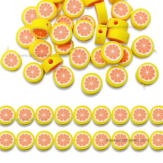 Polymer Clay Fimo Beads | Size : 6mm-2mm | FB15
