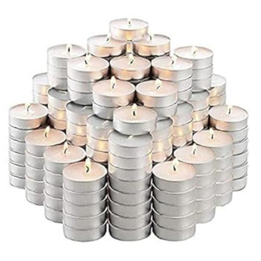 Tealight Candles Wax Diya | Qty : 100pcs