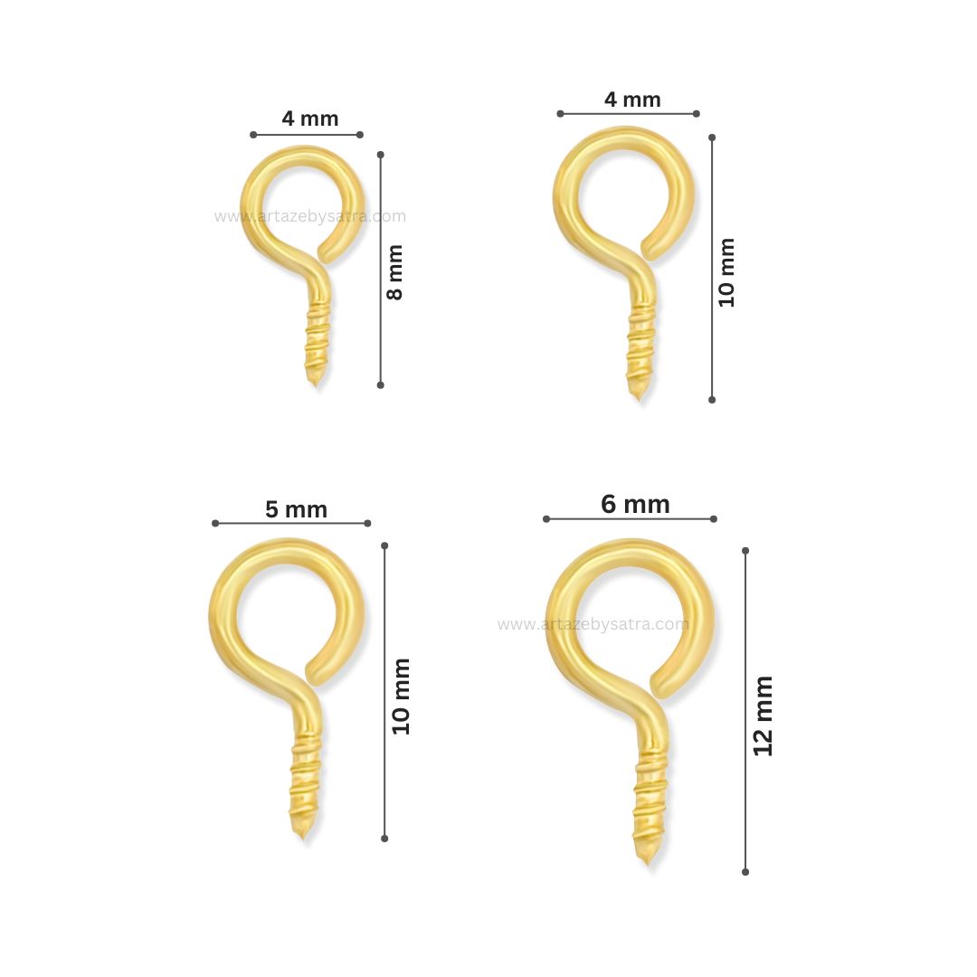 Screw Eye Pins | Qty : 100g | BF30