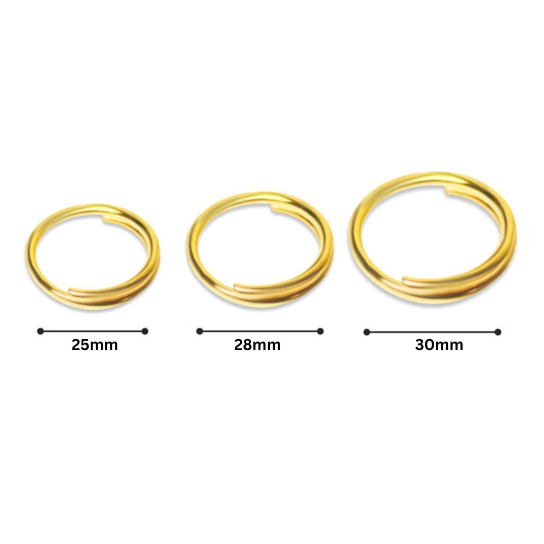 Double Rings for Keychain | Qty : 500g | BF92