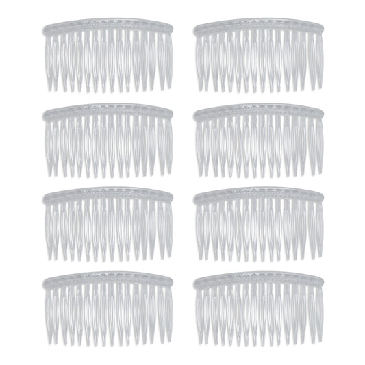 Transparent Plastic Hair Comb | Size : 3.5inch | Qty : 20pcs | HA18