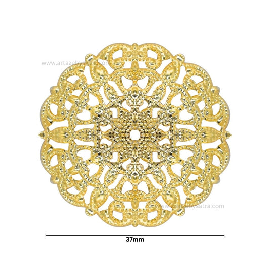 Metal Art Base | Size : 37mm | Qty : 100g | MA134