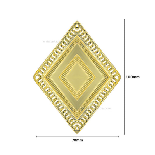 Metal Art Base | Size : 100mm | Qty : 100g | MA68