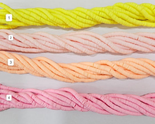 Polymer Clay Fimo Beads | Size : 6mm | FB24