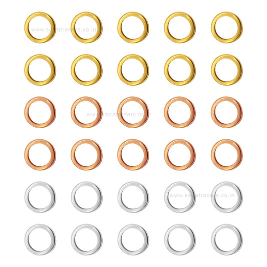 Closed Ring for Jewelry Making | Size : 5mm | Qty : 100g | BF08