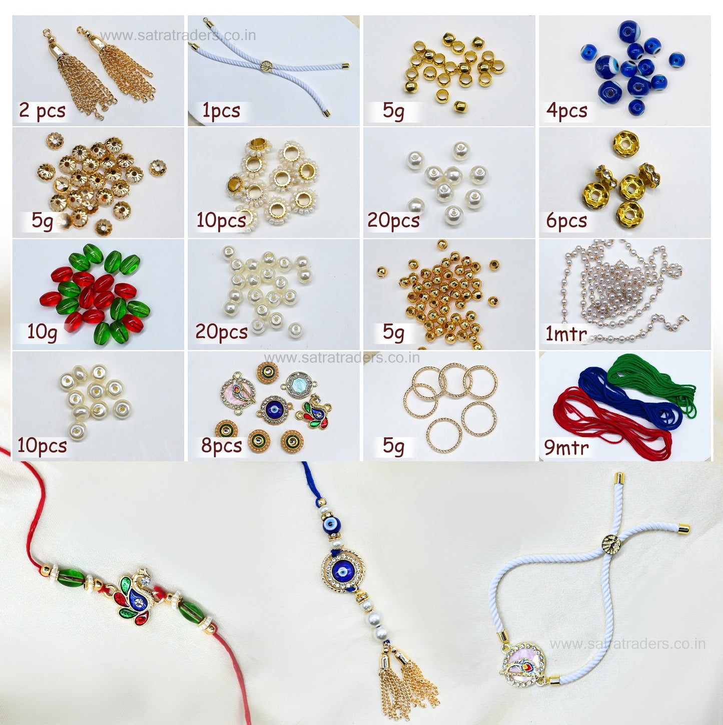 DIY Rakhi Making Craft Material Kit | BC12