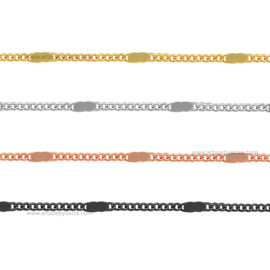 Iron Chains (Indian Polish) | Size : 20inch | Qty : 5pcs | RC02