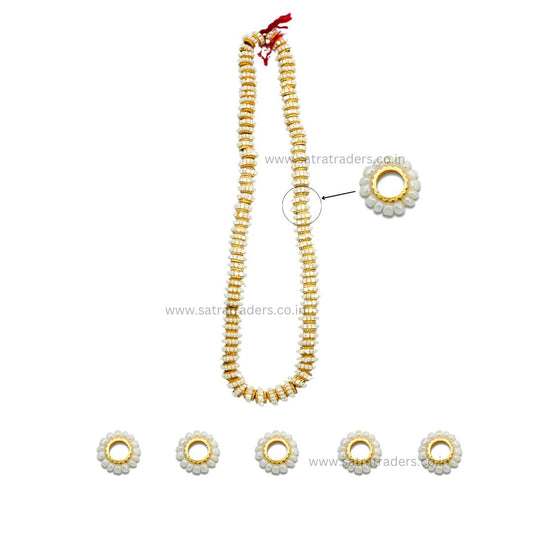Pearl Chakri Beads | Qty : 100pcs | BF111