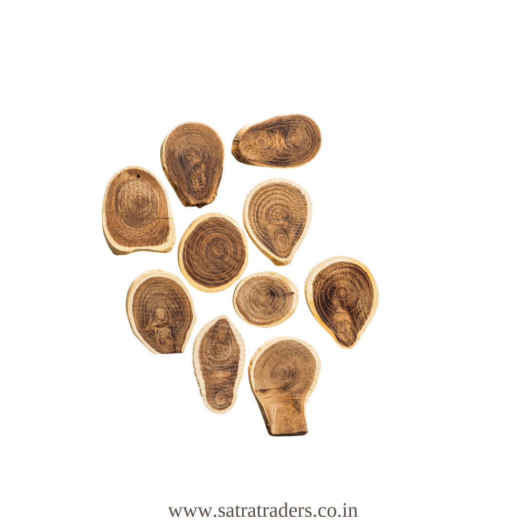 Wooden Slices | Size : 2 inch to 2.5 inch | Qty : 5pcs | WS11