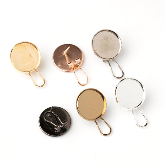 Ear Clip | Earing Finding | Size : 18mm | 10pcs | EF45