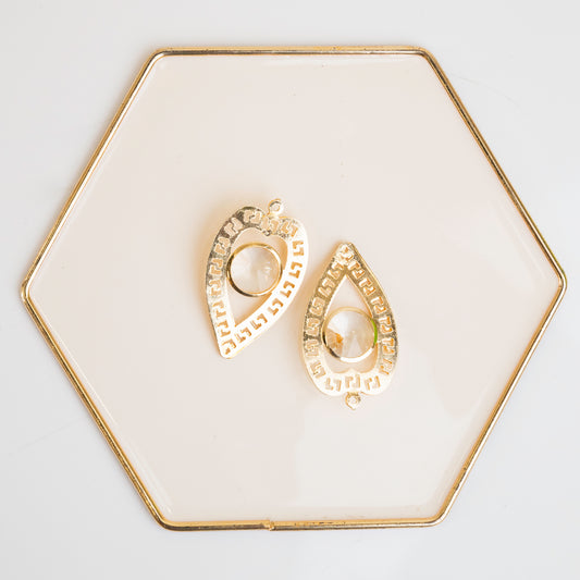 Diamond Metal Art | Size : 44mm | Qty : 10pcs | MA430