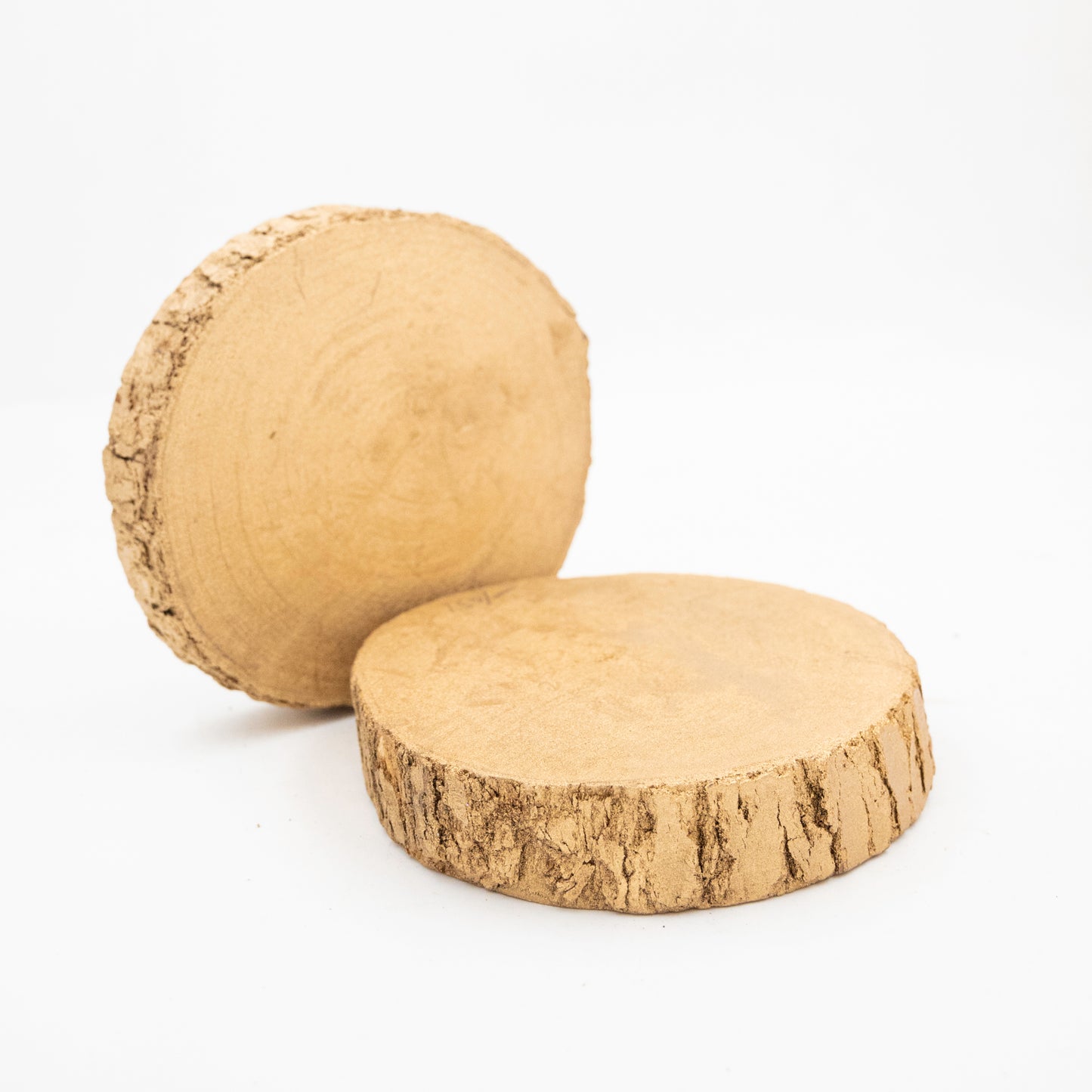 Golden Painted Wooden Slices | Size : 4 inch | Qty : 1pc | WS03