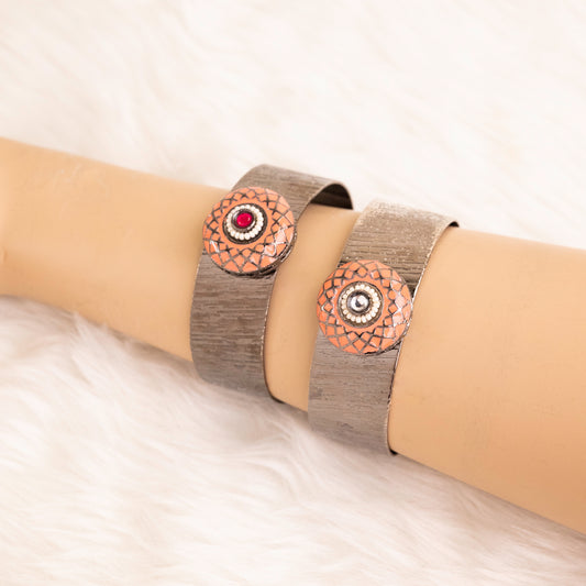 Adjustable Black Kada | Size : 20mm | Qty : 1pc | K05