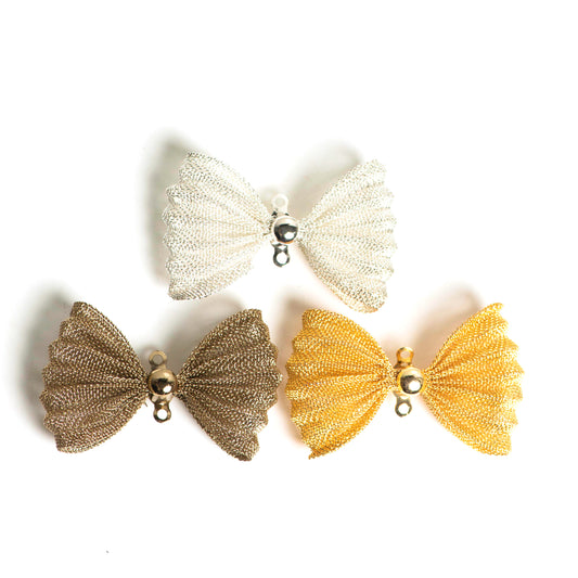 Metal Art Bow | Size : 54mm | Qty : 10pcs | F-7-25 | MA487
