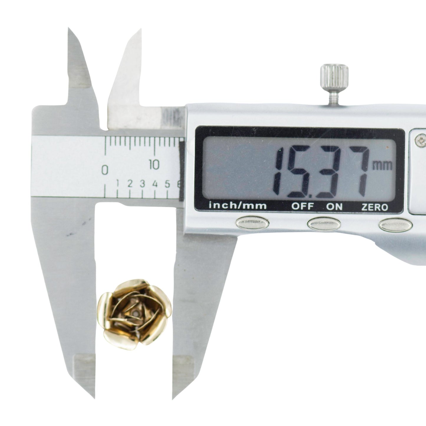 Metal Art Flower | Size : 15mm | Qty : 50pcs ( F-8-8 ) | MA498