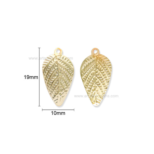 1 Hole Metal Art | Size : 19mm | Qty : 100pcs |  MA294