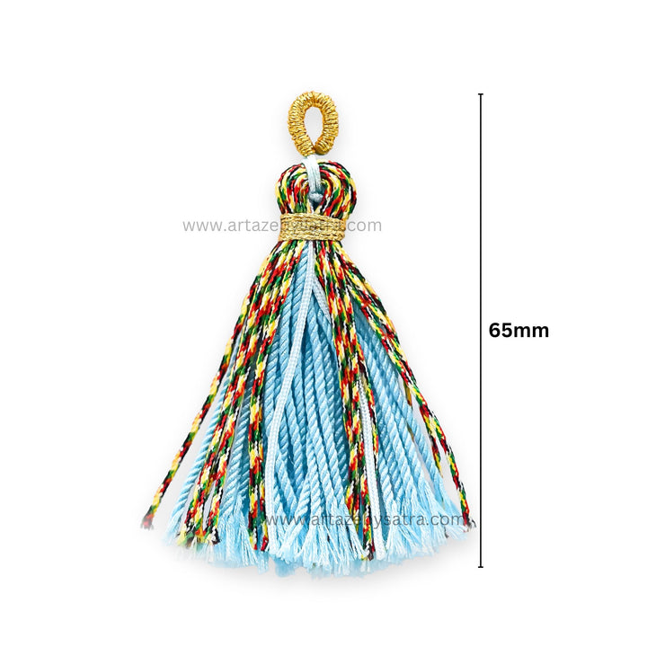 Yarn Thread Tassels | Length : 65mm | Qty : 4pcs