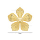 1 Hole Metal Art Flower | Size : 23mm | Qty : 50pcs | MA212