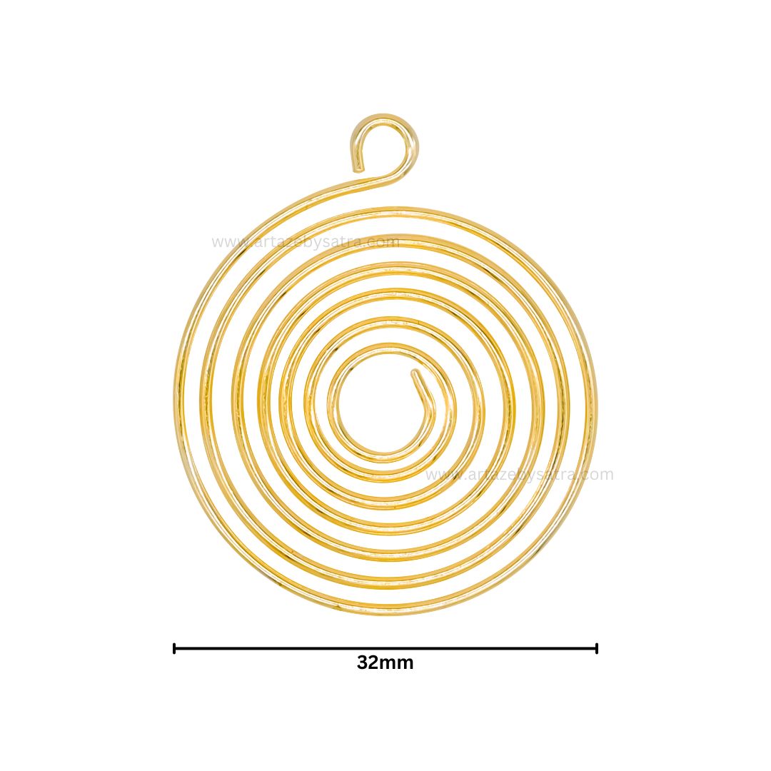 Wire Jewelry Design | Size : 32mm | Qty : 10pcs