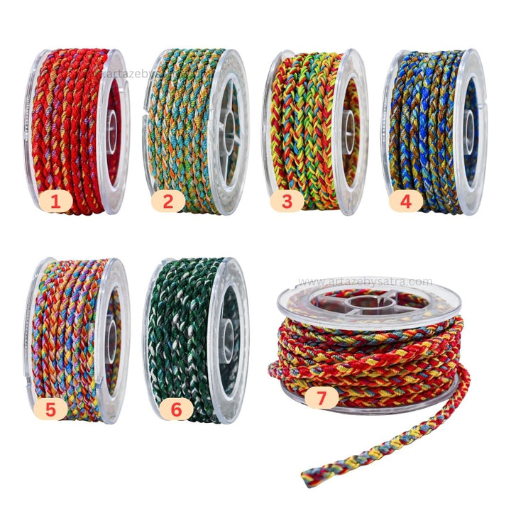 Decorative Thread | Size : 0.25mm | Qty : Approx 2.5mtr per roll