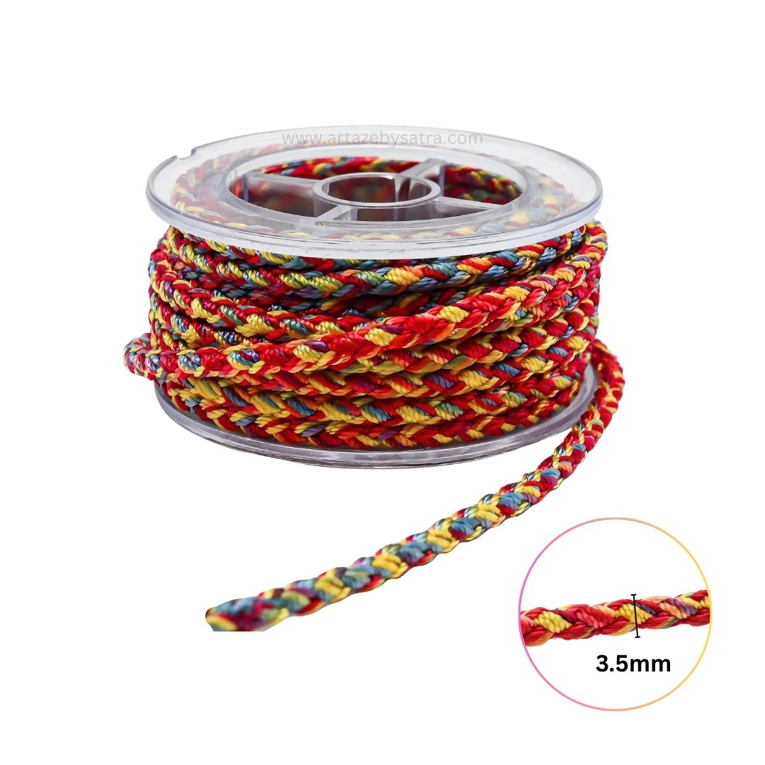 Decorative Thread | Size : 0.25mm | Qty : Approx 2.5mtr per roll