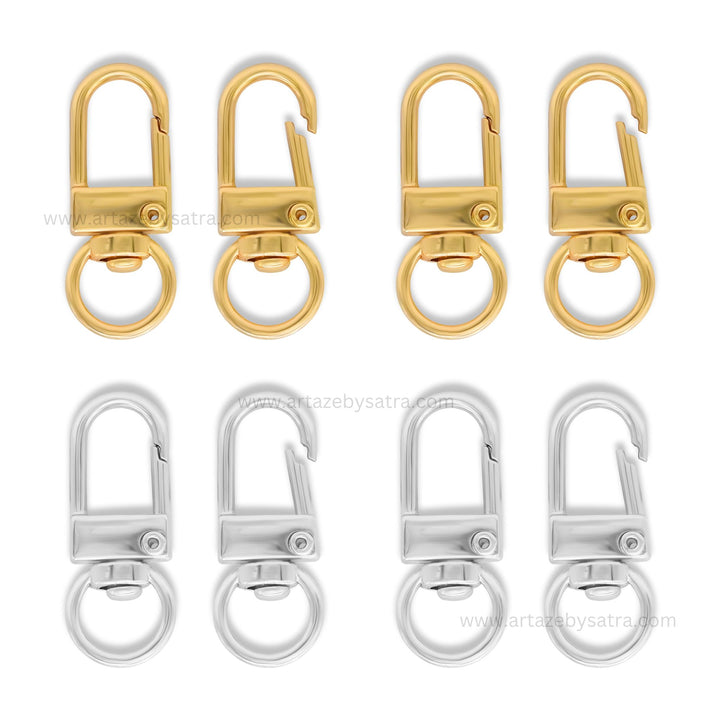Lobster Alloy Lock Clasps | Size : 33mm | Qty : 10pcs | BF278