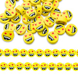 Happy Smiley Polymer Clay Fimo Beads | Size : 6mm-2mm | FB06
