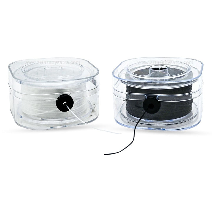 Elastic Thread | Size : 0.5mm | Qty : Approx 100mtr