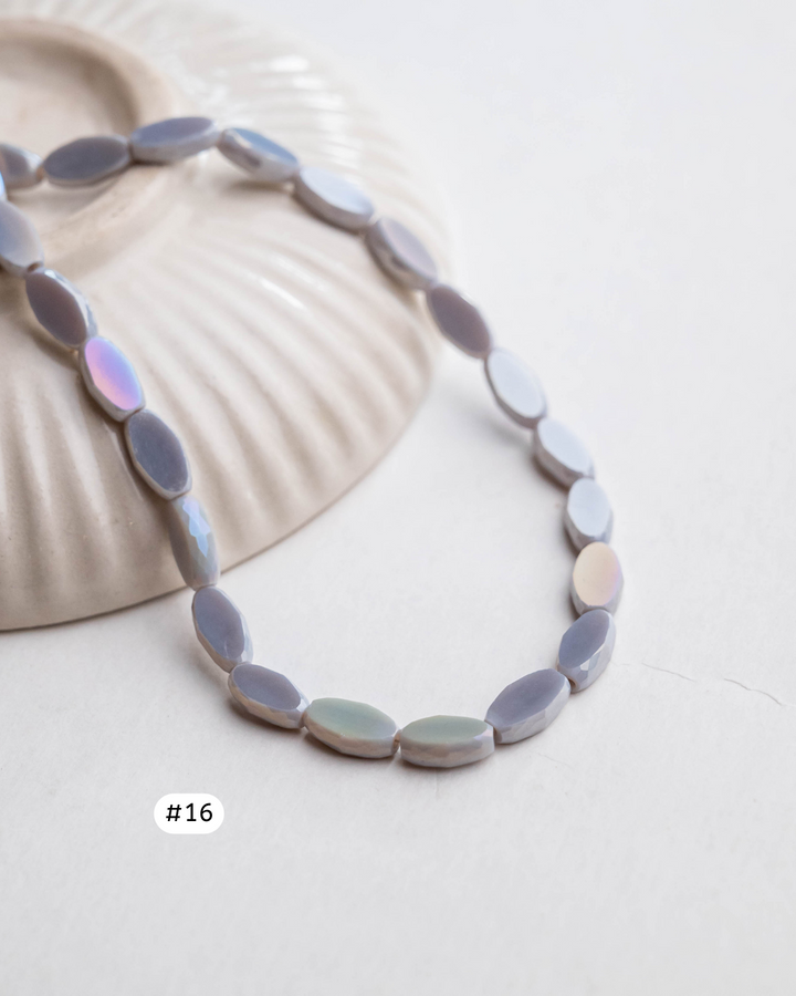 Elegant Glass Beads | Size - 10mm | 50pcs | GB12