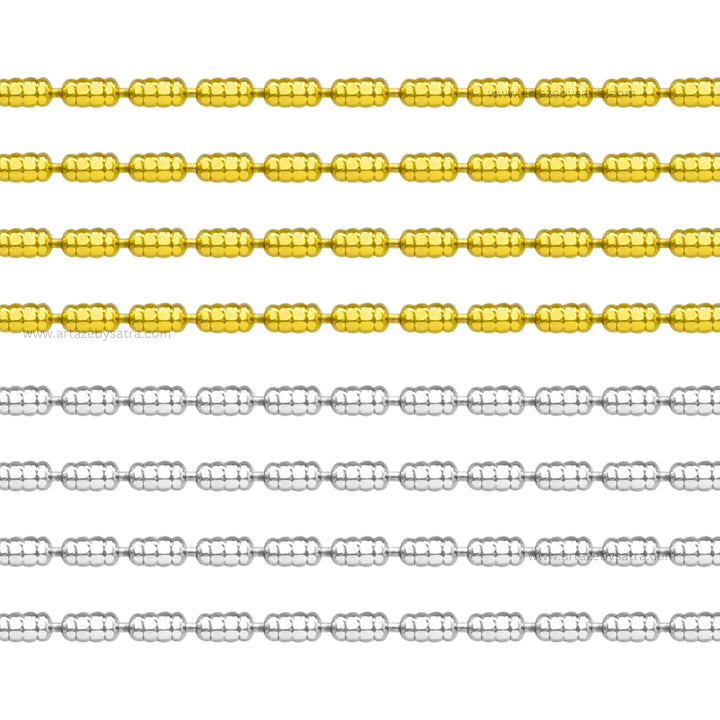 Ready Brass Chain (18K Polished) | Qty : 1pc | RC20