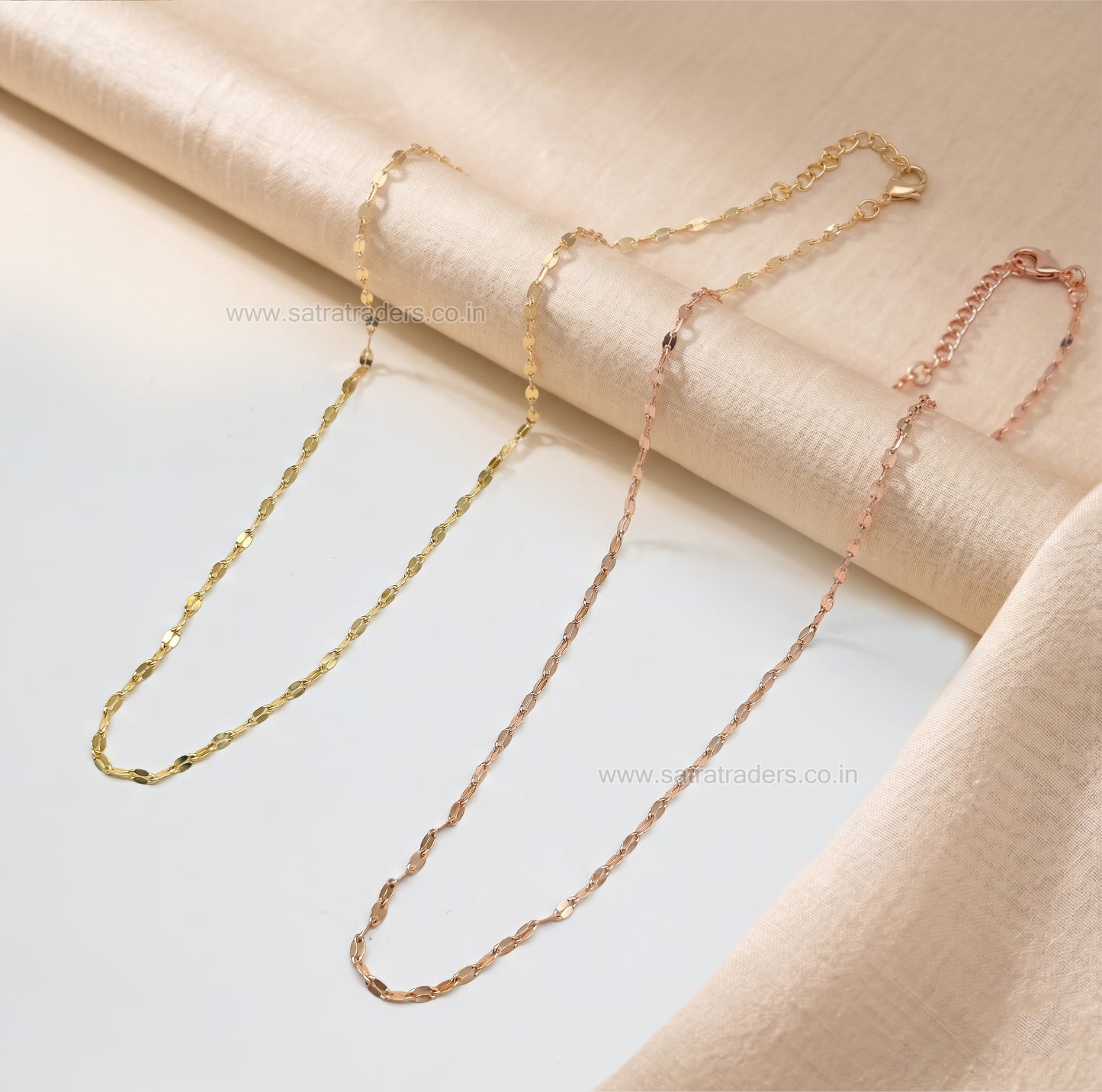 Brass High Quality Ready Chain | Size : 8.5inch | Qty : 2pc | RC34