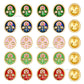 Meenakari Kundan Beads |  Size : 22mm | Qty : 6pcs | C-591