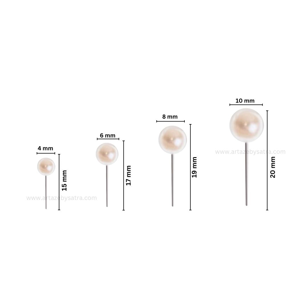 Pearl Earring Stud | Qty : 50pcs | EF03