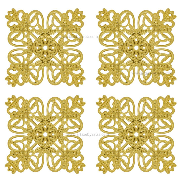 Square Metal Art Base | Size : 56mm | 100g | MA463