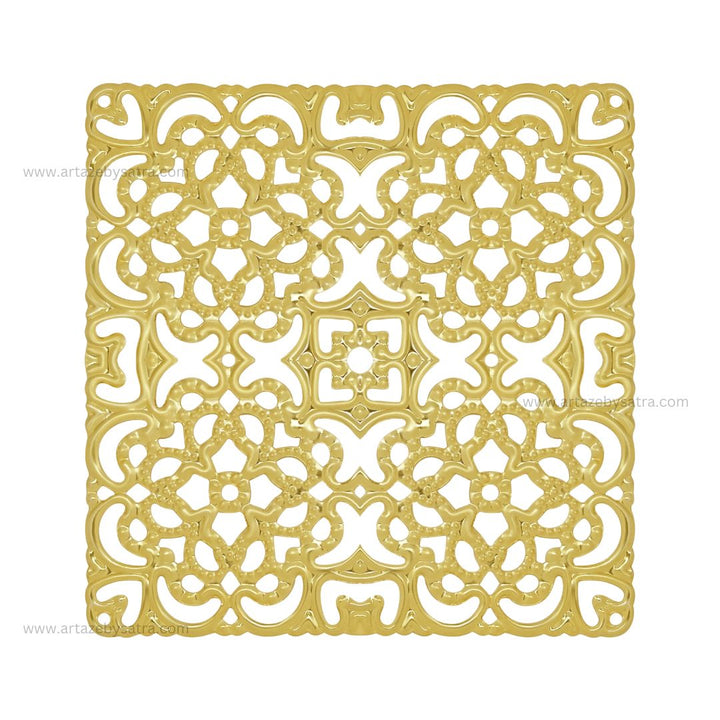 Designer Metal Art Base | Size : 80mm | 100g | F-13-24 | MA24