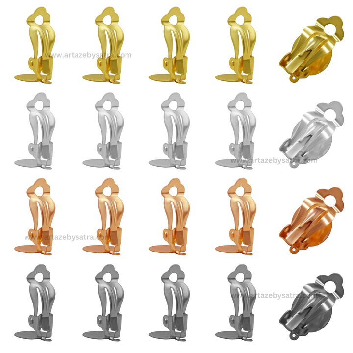 Clip On | Size : 12mm | 50pcs | EF26