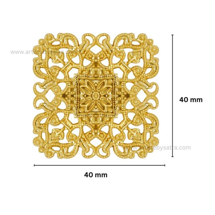 Square Metal Art Base | Size : 40mm | 100g | MA27