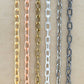 Iron Oval Chain | Size : H-6mm W-10mm | Qty : 100g | IC07
