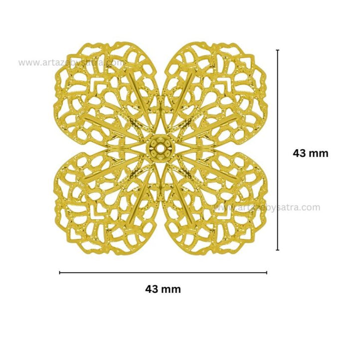 Square Metal Art Base | Size : 43mm | 100g | MA28