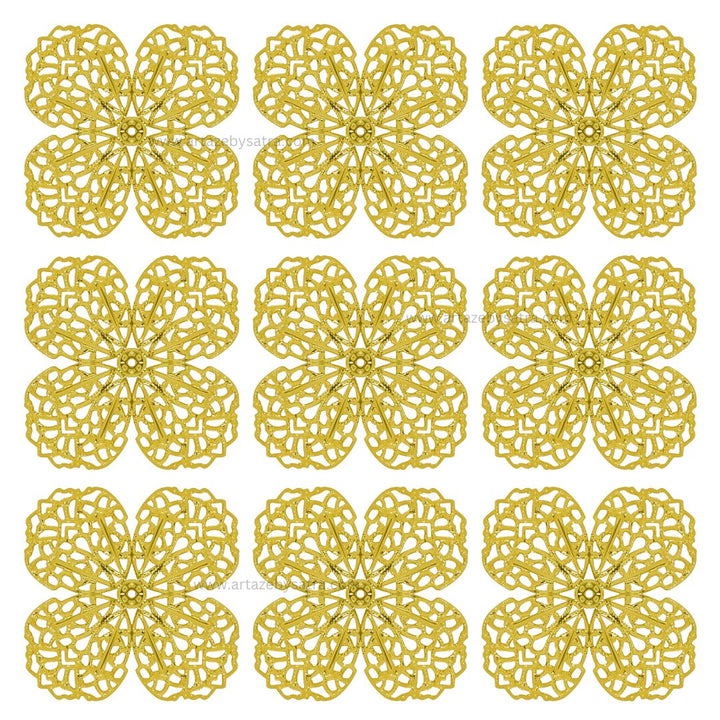 Square Metal Art Base | Size : 43mm | 100g | MA28