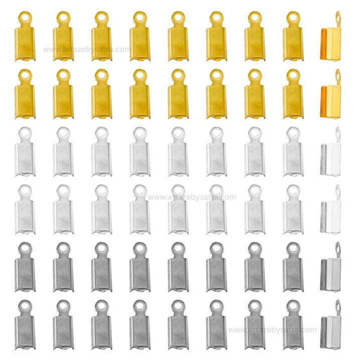 Plain Crimp Beads | Dhagha Patti | Qty : 100g | BF18