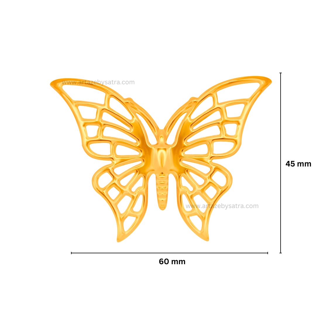 Butterfly Metal Art | Size : 45mm | 20pcs | F-7-5 | MA02